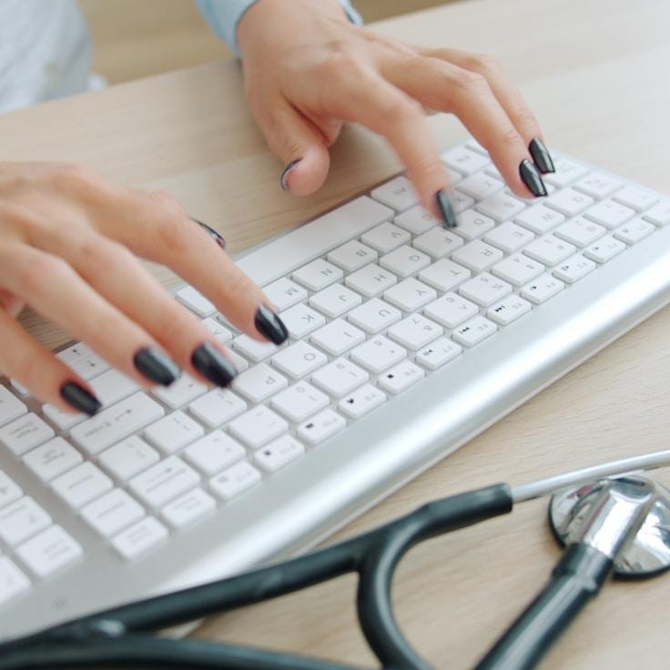 Mobile app development process showing collaborative team environment